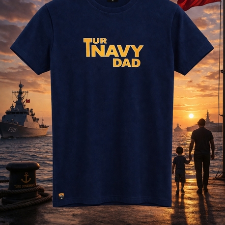 TURNAVY DAD Lacivert T-shirt
