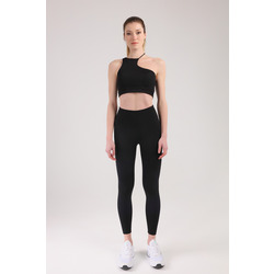 SIMPLY PERFECT Compressive Push-Up Leggings Black