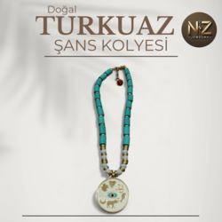 Firuze, Akik, Çek Kristali, Altın Kaplama ve Çelik Aparatlar