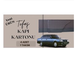 TOFAŞ KAPI KARTONU DOĞAN ŞAHİN KIRMIZI DİKİŞLİ KAPİTONE