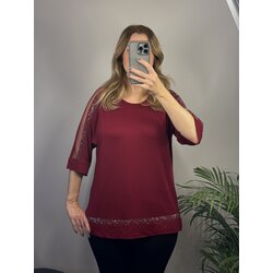 Taş detaylı bluz modelimiz