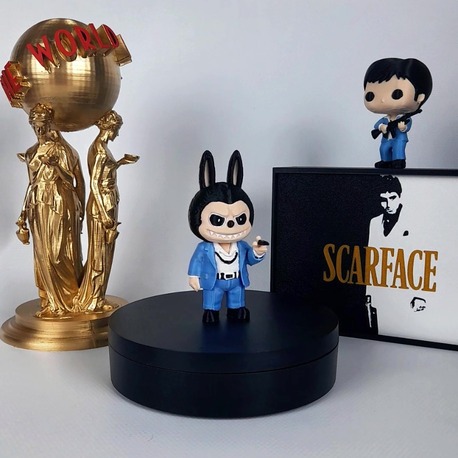Scarface Tony Montana Labubu – Tony Montana Koleksiyonluk Dekor