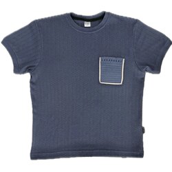 Sıfır Yaka Cepli Oversize T-Shirt