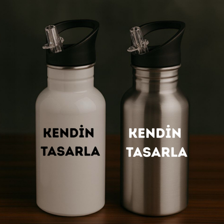 Kapçalı Pipetli Matara