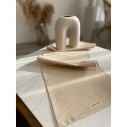 Natural Keten Runner