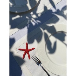 Linen Deniz Yıldızı Series Amerikan Servis Takımı