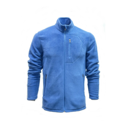 Polar Unıversal Indigo Standart Fit Tam Fermuarlı 3 Cepli Outdoor Dik Yaka Sweatshirt 