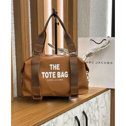THE TOTE BAG KAHVE  SPOR KOL ÇANTASI 