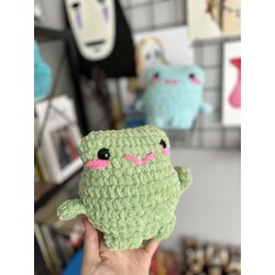 Asparagus green frog