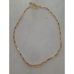 Altın Kaplama Gold Ataç Model Kesme Kolye