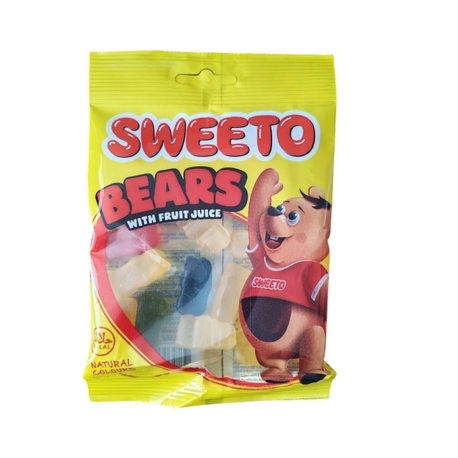 SWEETO BEARS JELİBON 80 GR 