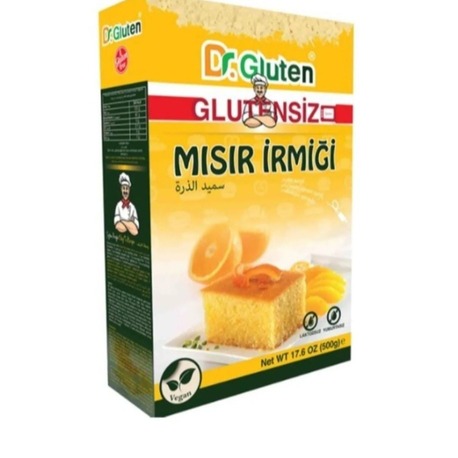DR.GLUTEN GLUTENSİZ MISIR İRMİĞİ 1000 GR