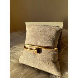 Çivi kelepçe çelik (gold)