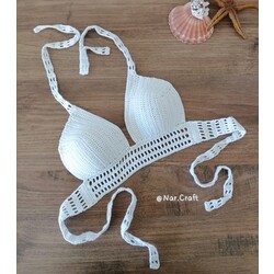 Beyaz Bustiyer / Bikini 