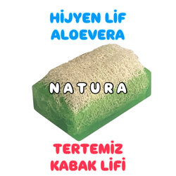 LİFLİ ALOEVERA SABUNU Bitkisel.A sınıf doğal sabun ile bir araya geldi