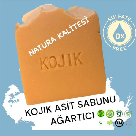 KOJİK ASİT SABUNU. CİLT RENGİ AÇICI LEKE ONARICI - TÜRKİYEDE İLK TAKLİTLERİNDEN SAKININ