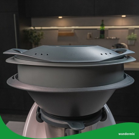 Wundermix MaxiSteam Varoma Yükseltici Thermomix Mutfak Robotu TM6 ve TM5 için 