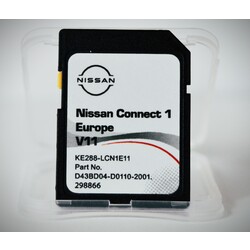 Güncel Nissan Nav Kartı (Connect1-V11 / Nissan SD kart)