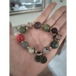 Manipura Chakra Doğal Taş Bileklik 
