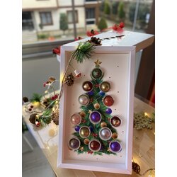 13 ‘lü bonbon çikolata ağaç kutu