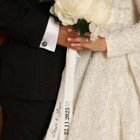 Gelin Buketi Kurdelesi