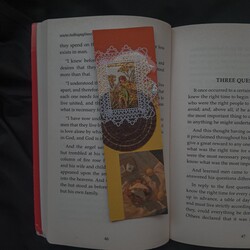 kitap ayracı, handmade 
