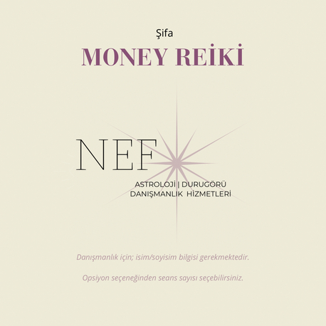 Money reiki | Tek Seans