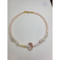 Opal & Morganit Kolye