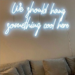 something cool - Neon Işıklı Pleksi Tabela