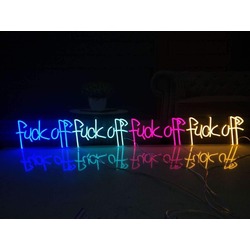 NEON FUCK OFF YAZI