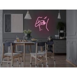 NEON KADIN SİLÜET