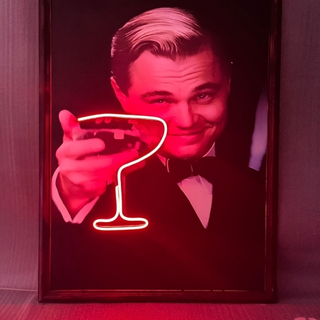 Pop Art Leonardo DiCaprio Tablo