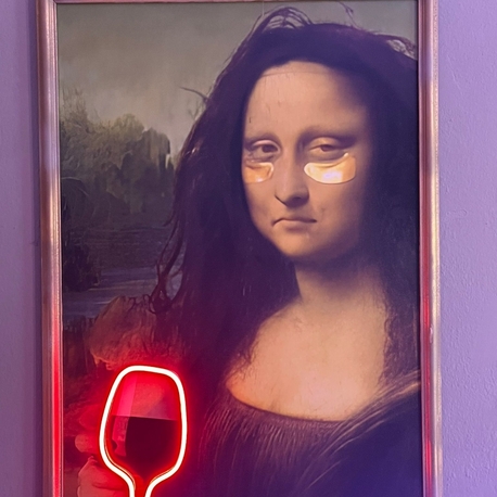 Pop Art Monalisa Tablo
