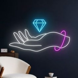 Diamond Neon Dekor