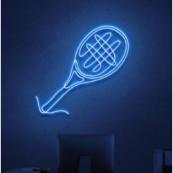 Tenis Raketi Neon Dekor