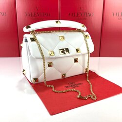 Valentino Medium Roman Stud With Chain