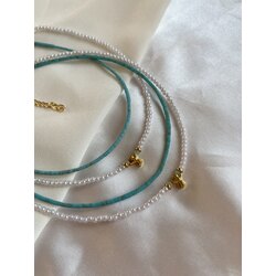 İnci Melek & Mavi Afgan İkili Set