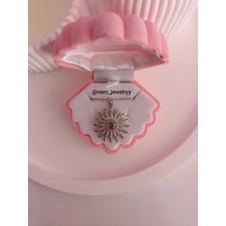 Aura Kolye (Silver-Pink)