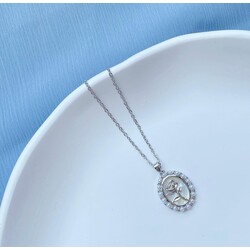 Pearl Rose Necklace | Kolye 