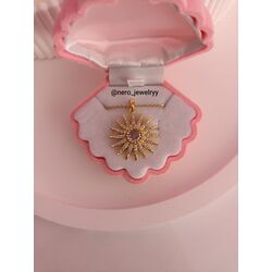 Aura Kolye (Gold-Pink)