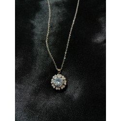 Kalpli Stres Kolye/ Silver