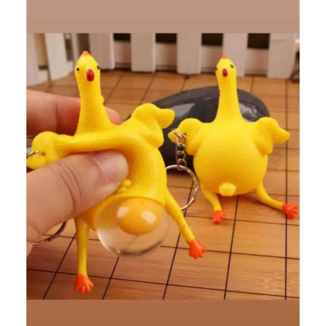Yumurtlayan Ördek Anahtarlık