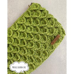 fıstık yeşil clutch