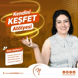 Kendini Keşfet Atölyesi (9 Saat ) 3 Seans + 3 Saat ÜCRETSİZ Mentorluk