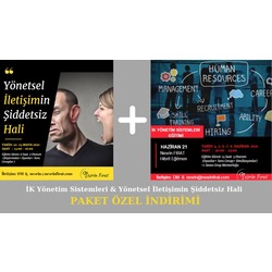 İK Yönetim Sistemleri Eğitimi + Yönetsel İletişimin Şiddetsiz Hali EĞİTİM ÖZEL PAKETİ