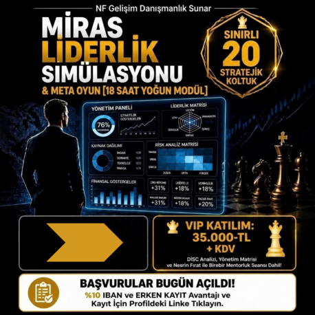 MİRAS Liderlik Simülasyonu + Mentorluk (VIP Paket)