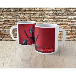 Deadpooll Tasarımlı Porselen Kupa Bardak