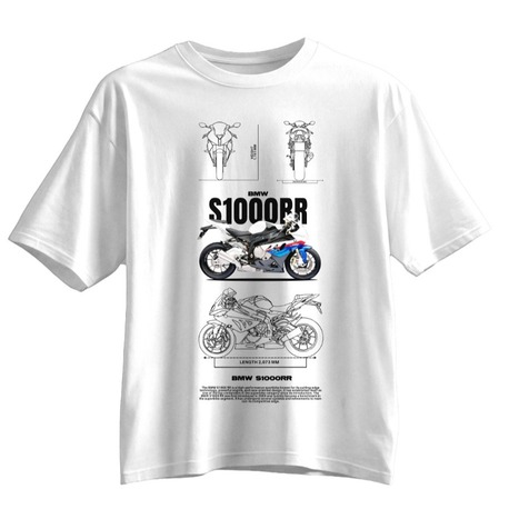 JEXTROWEAR BMW S1000RR Unisex Oversize Tişört