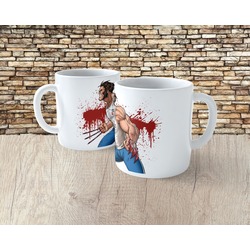 Wolverine Tasarımlı Porselen Kupa Bardak