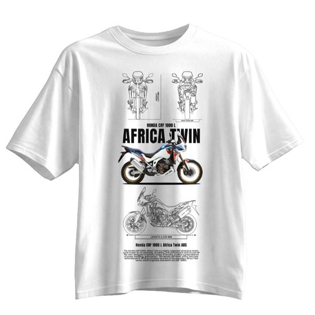 JEXTROWEAR HONDA Africa Twin Unisex Oversize Tişört